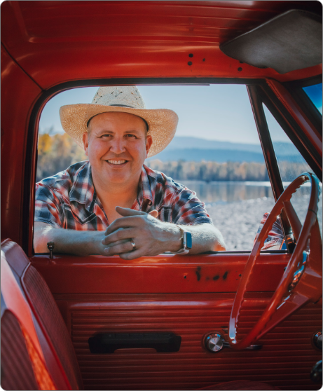 Portrait of Kyle Waterman of Kalispell, Montana photo by Amanda Guy Photography